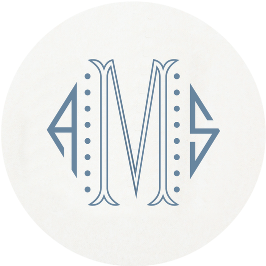 Letterpress Coaster - M225