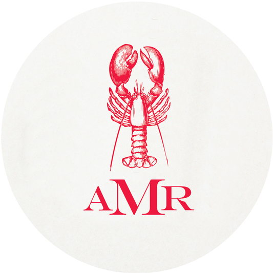 Letterpress Coaster - Lobster