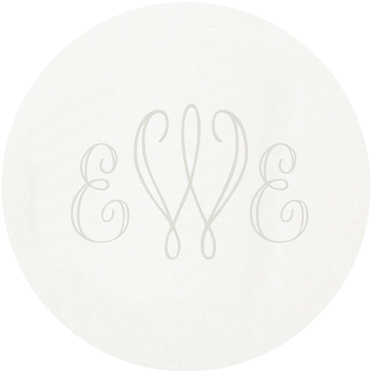 Letterpress Coaster - M329