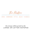 Set of Notepads - Partner Pairs 14
