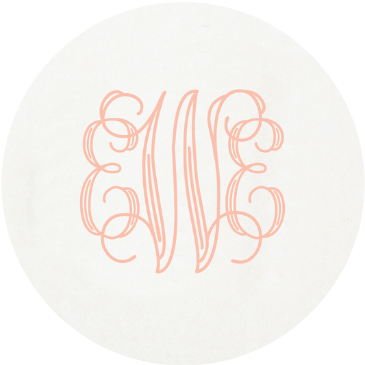 Letterpress Coaster - M140