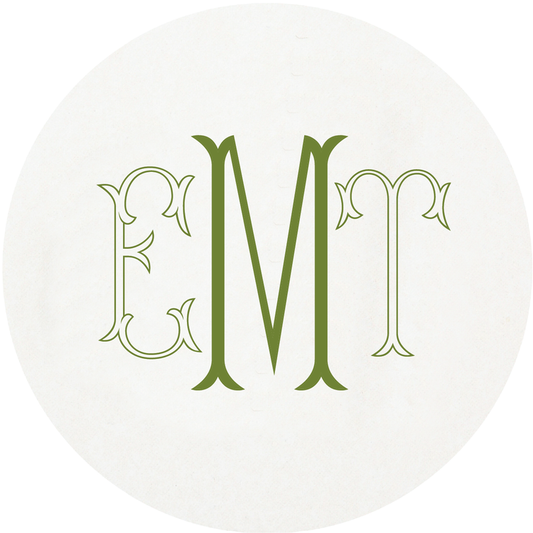 Letterpress Coaster - M181
