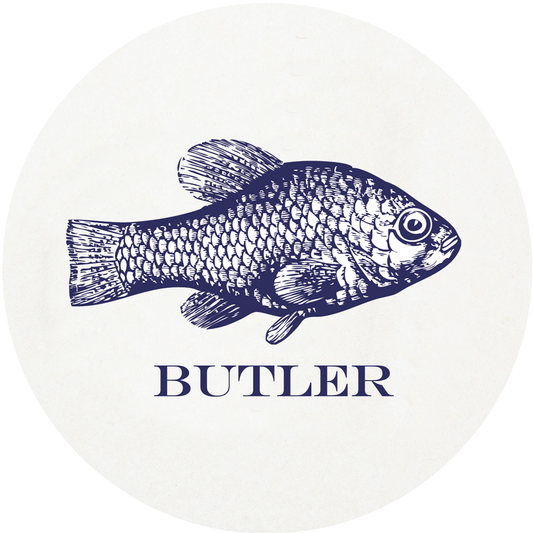 Letterpress Coaster - Trout