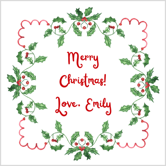 Mimi Paper Holiday Sticker - Holiday Border