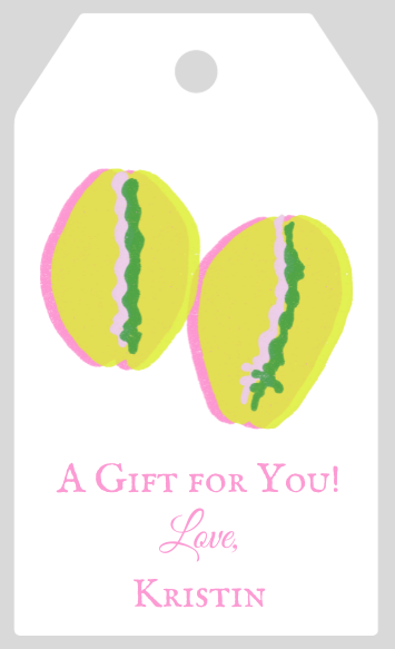 Mimi Paper Large Gift Tag Personalized - Shell 6