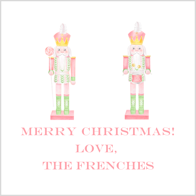 Mimi Paper Holiday Sticker - Nutcrackers