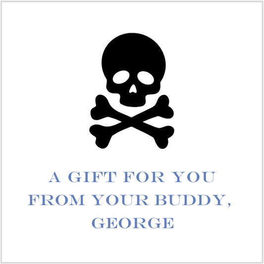Mimi Paper Sticker - Skull + Crossbones